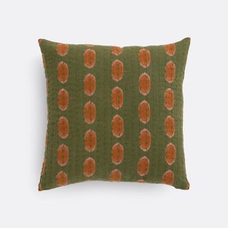 La Redoute Interieurs Vierkante kussenhoes, tetra, Ikat print, Asti