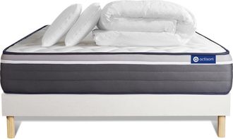 Actisom Pack Colch&oacute;n Blanco L&aacute;tex Y Espuma Viscoel&aacute;stica 160 X 200