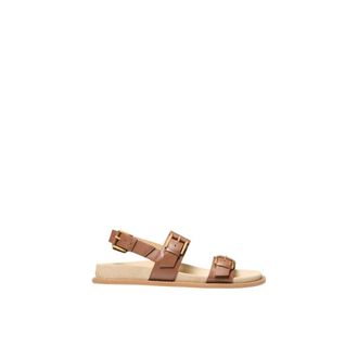 Michael Kors Flat Sandals, female, Brown, Size: 8 1/2 US NIA Flat Sandal