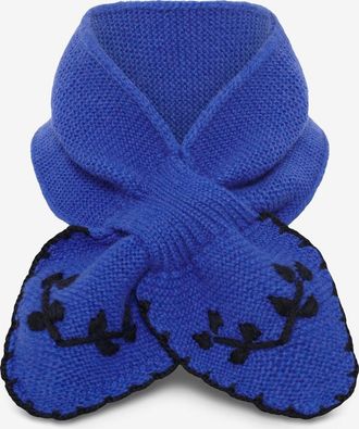 Molli Bestickter R&ouml;hrenschal aus Wolle Dolce