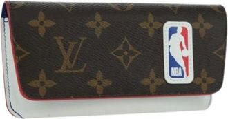 Louis Vuitton Pre-owned Accessories, female, Brown, Size: ONE SIZE Pre-owned Glasses Case