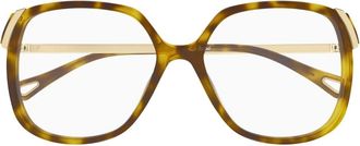 Chlo&eacute; Glasses, female, Yellow, Size: 54 MM Optical Glasses
