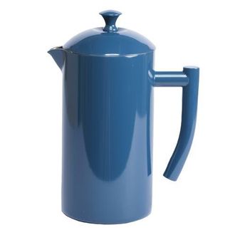 Frieling Double-Walled Stainless Steel French Press Coffee Maker, 34 fl oz in Navy at Nordstrom