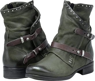 Miz Mooz Sambuca Womens Shoes Olive : EU 38 (US Womens 7.5-8) B - Medium, Leather