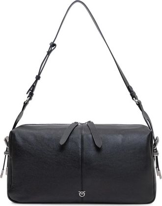 Pinko 24 Big Vitello New - Dames - Schoudertassen - Zwart - ONE Size - Leer - Tassen