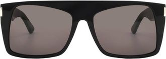 Saint Laurent Black Browline Ladies Sunglasses SL 651 VITTI 001 58