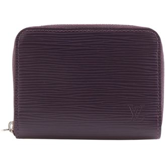 Louis Vuitton Cassis Purple Epi Leather Coin Purse/Coin Case (Pre-Owned)