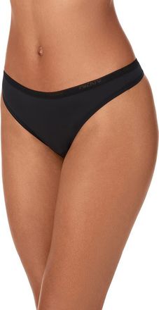 DKNY Cotton Blend Thong in Black at Nordstrom, Size X-Large