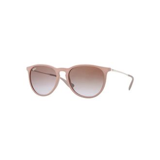 Ray-Ban Authentieke Erika Zonnebril- Premium Kwaliteit - Dames - Zonnebrillen - Bruin - 54 MM - Accessoires