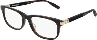 Montblanc MB0036O 005 Shiny Black 56mm