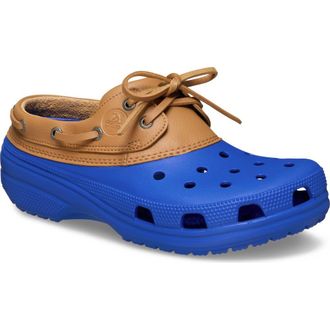Crocs Classic Islander Boat Shoe in Blue Bolt at Nordstrom, Size 15 Womens