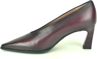 Hispanitas Bordo Pomp +Neus 6cm - Dames - Pumps - Bruin - 41 EU - Schoenen