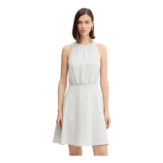 A|X Armani Exchange Dames, Jurken, Beige, Maat: XS Poliester