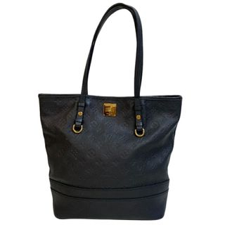 Louis Vuitton Navy Leather Tote Bag (Pre-Owned)