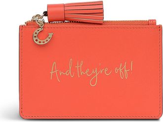 Radley London Kentucky Derby Spring 2026 Slogan And Theyre Off Small Ziptop Coin Purse
