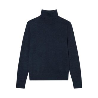 Brooks Brothers Maglione a collo alto vestibilit&agrave; rilassata - - Knitwear - Donna - Blu - L