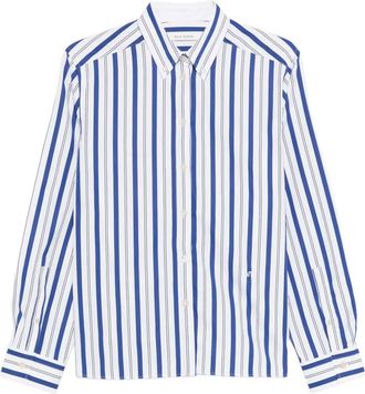 Wales Bonner Camicia a righe - Bianco