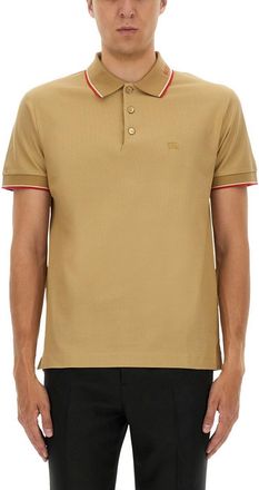 Burberry Cotton Pique Polo