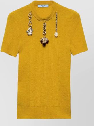 Prada wool crewneck t-shirt