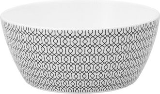 Fortessa Set Of 4 Ornament Bone China 5.5In/ 20Oz Cereal Bowls