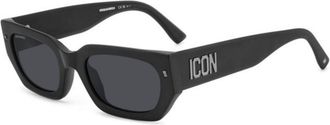 Dsquared2 ICON 0017/S 003/IR Womens Sunglasses Black Size 53
