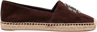 Tory Burch Schoenen, Dames, Bruin, 38 1/2 EU, Leer, Eleanor Espadrille