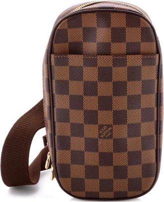 Louis Vuitton Pochette Gange Damier crossbodytas - Bruin
