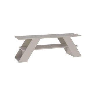 Calicosy TV Stand With 3 Shelves, 120 Cm Wide - Farfalla in Beige