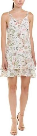 The Kooples Floral Lace Up Silk dress Size XS