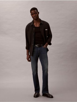 Calvin Klein Jeans Calvin Klein Mens Slim Fit Jeans - Blue - 38W x 30L