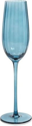 Zodax Malden Optic Set of 4 Champagne Flutes in Blue at Nordstrom Rack