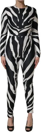 Dolce & Gabbana Jumpsuit - Dames - Jumpsuits - Veelkleurig - L - Polyester - Jumpsuits & Playsuits