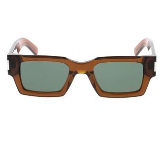 Saint Laurent Zonnebrillen - unisex - Accessoires - Bruin - Maat: ONE Size