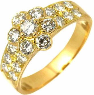 Van Cleef & Arpels Yellow Gold (18K) Band Ring (Pre-Owned)