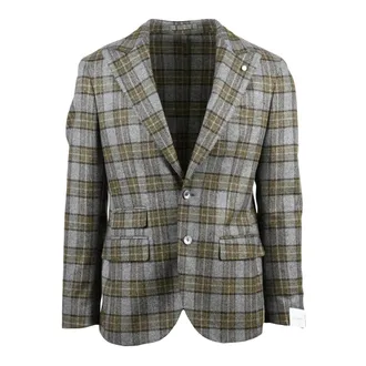 Luigi Bianchi Mantova Uomo, Giacche, Multicolore, XL, new