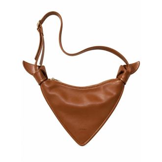 Themoir&egrave; Borsa a Spalla Saffo Piccola - - Bags - Donna - Marrone - ONE SIZE