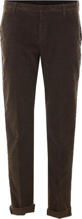 Dondup Gaubert slim stretch velvet trousers
