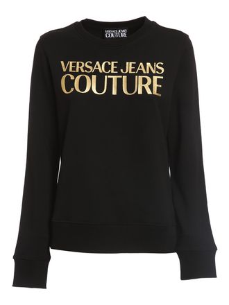 Versace Jeans Couture Laminated logo sweatshirt