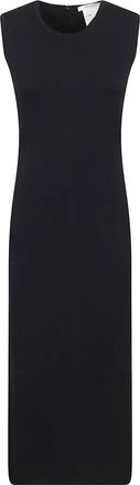 Max Mara Pangus Jurk - Dames - Maxi kleedjes - Blauw - M - Kleedjes
