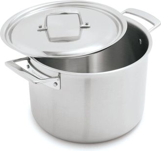 Demeyere Essential 5, 8 quart Deep Stock Pot 5 Ply Made in Belgium