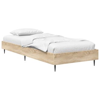 vidaXL Estructura De Cama Roble Sonoma 80 X 200 Cm Vidaxl
