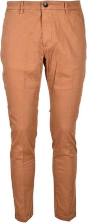 Yan Simmon Yan Simmon Cotton Stretch Trousers - Brown