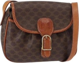 Celine Pre-owned Cross Body Bags, female, Brown, Size: ONE SIZE Pre-owned Vintage Cross Body Bag