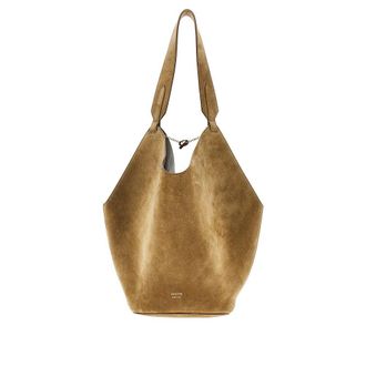 Khaite Small suede leather Lotus tote bag Woman One Size