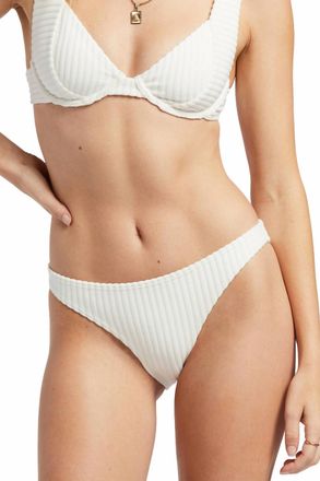Billabong In The Loop Tropic Bikini Bottom In Salt Crystal