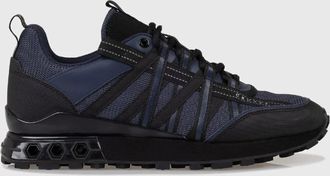 Cruyff Mens Fearia Eclipse Trainers in Navy Mesh - Size UK 12