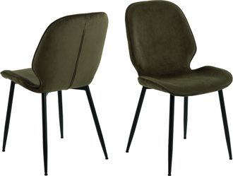 Furniture To Go Femke Dining Chair in Olive Green