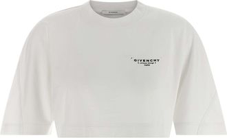 Givenchy Witte Katoenen T-Shirt