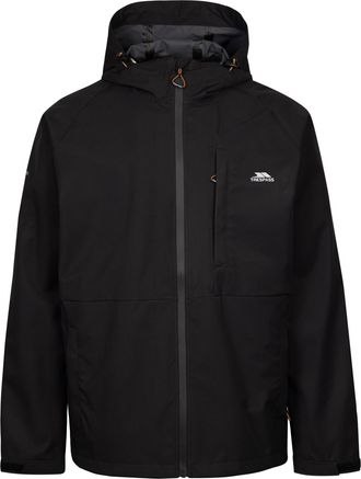 Trespass Mens Ferryhill Waterproof Jacket (Black) - Size X-Large