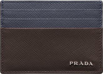 Prada Mens Saffiano Leather Card Holder